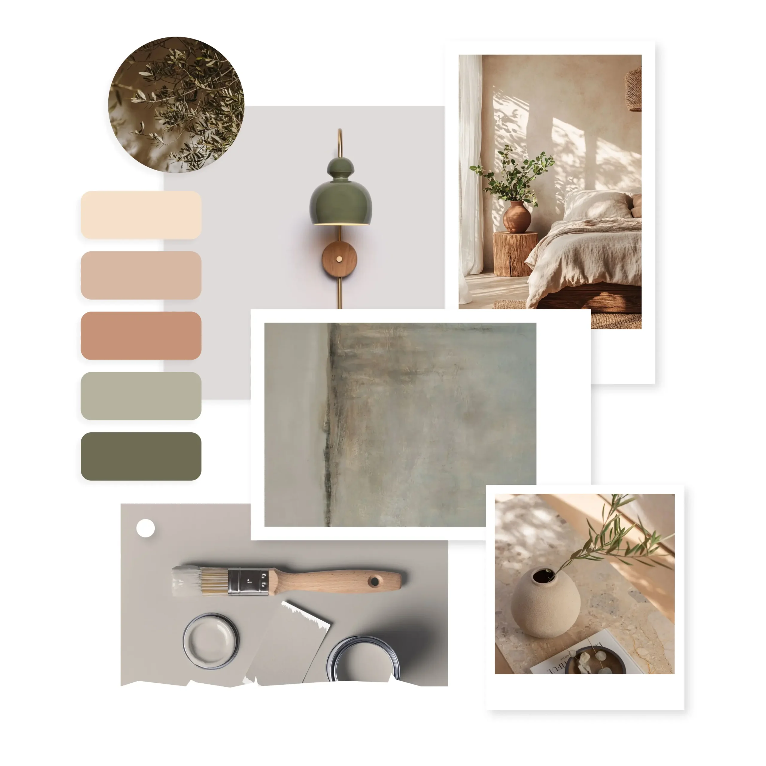 moodboard-04 AI generated moodpboard by myty home - nature and nude atmosphere